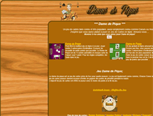 Tablet Screenshot of la-damedepique.com